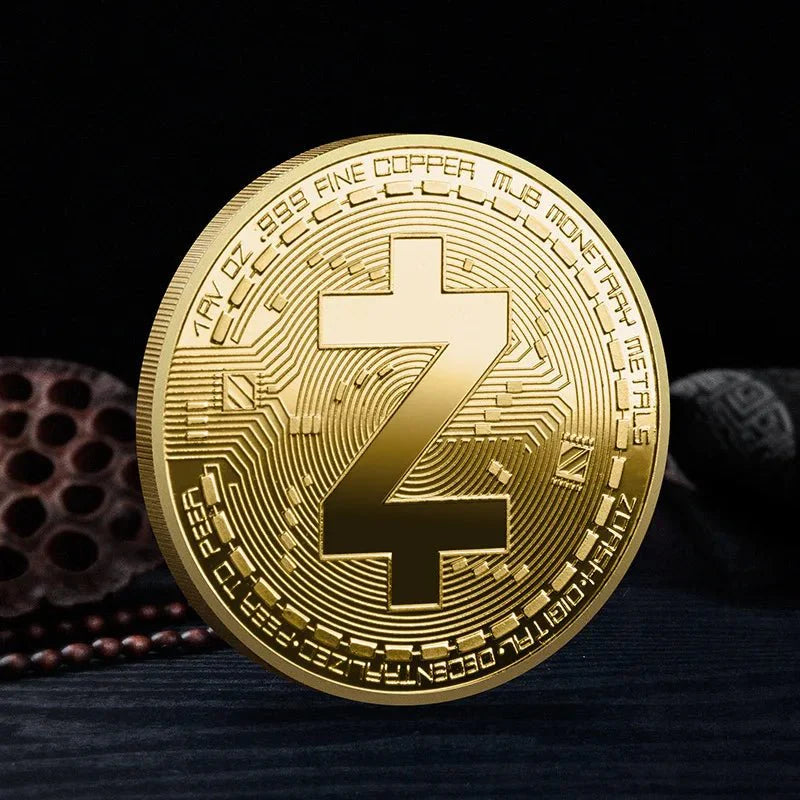 Premium Collectible Metal Cryptocurrency Coin Set