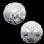Premium Collectible Metal Cryptocurrency Coin Set