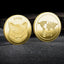 Premium Collectible Metal Cryptocurrency Coin Set