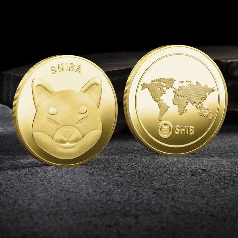 Premium Collectible Metal Cryptocurrency Coin Set