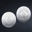 Premium Collectible Metal Cryptocurrency Coin Set