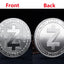 Premium Collectible Metal Cryptocurrency Coin Set