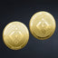 Premium Collectible Metal Cryptocurrency Coin Set
