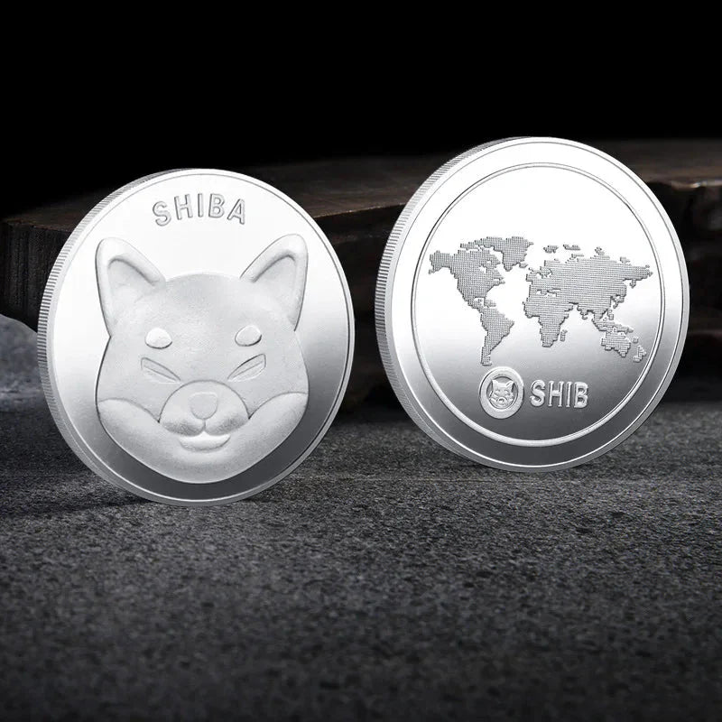 Premium Collectible Metal Cryptocurrency Coin Set