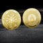 Premium Collectible Metal Cryptocurrency Coin Set