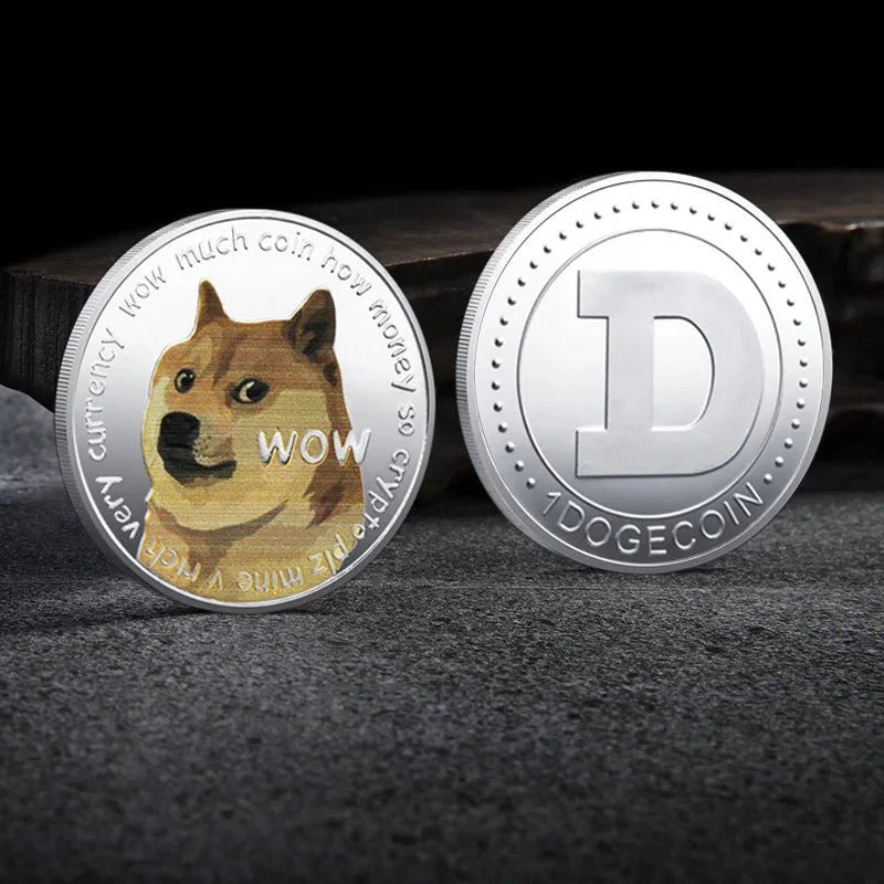 Premium Collectible Metal Cryptocurrency Coin Set