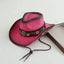 Chapeau de cowboy en paille brodé 2026 pour hommes et femmes