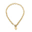 Heart Key Toggle Necklace - Elegant Jewelry Piece