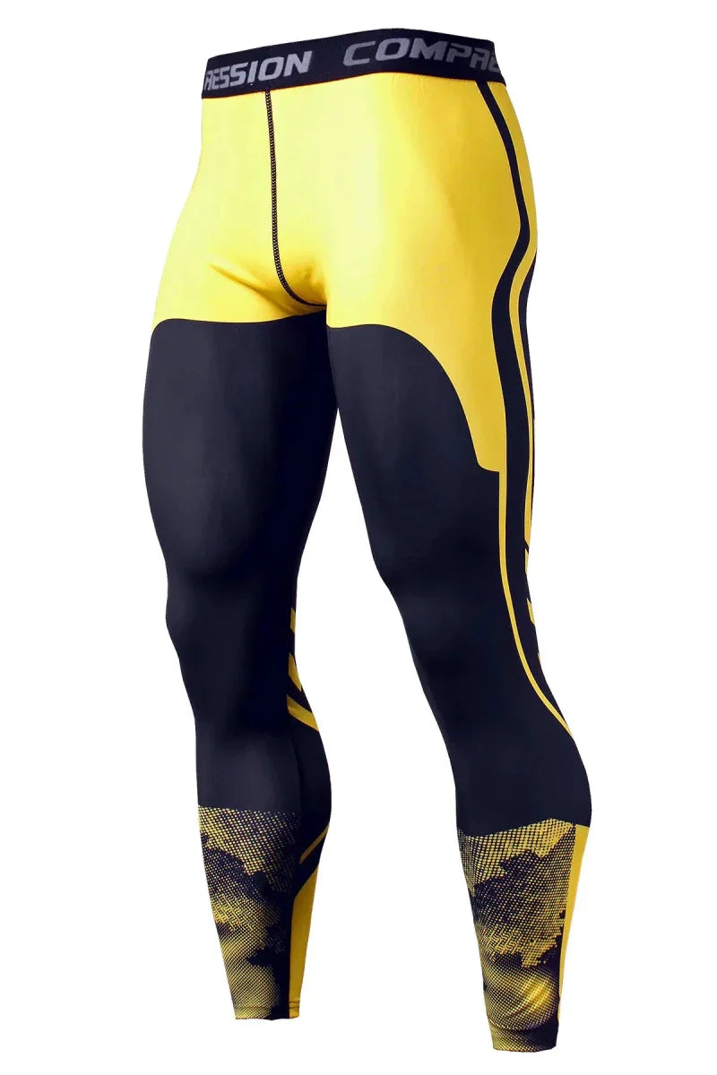 Men's Slim-Fit Quick Dry Workout Trousers