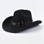 Sombrero Cowboy Western Unisex Premium - Borde de Cuero Vintage