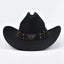 Sombrero Cowboy Western Unisex Premium - Borde de Cuero Vintage