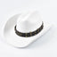 Sombrero Cowboy Western Unisex Premium - Borde de Cuero Vintage