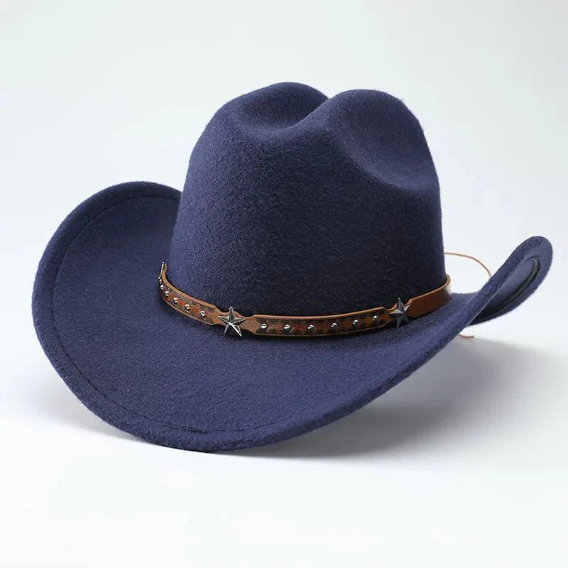 Chapeau de cowboy en denim élégant pour toutes les saisons