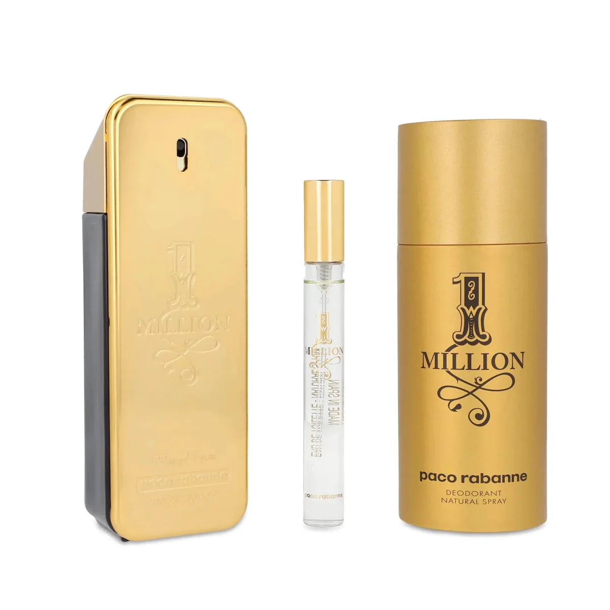 Paco Rabanne One Million Set de Regalo de 3 Piezas para Hombres