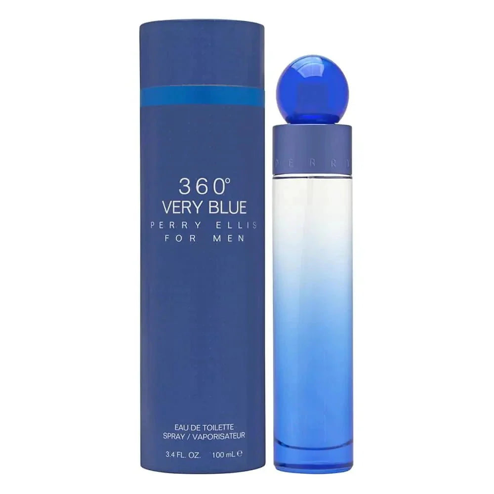 Perry Ellis 360 Blue Essence Colonia para Hombres 3.4 oz