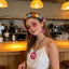 PESENAR 60s Hippie Costume Accessory Set