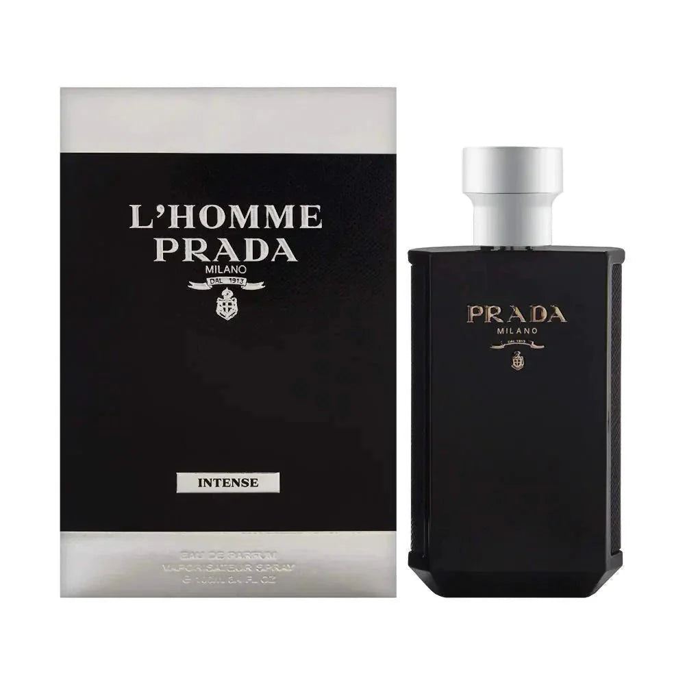 Prada L'Homme Intense Eau de Parfum for Men, 3.4 oz