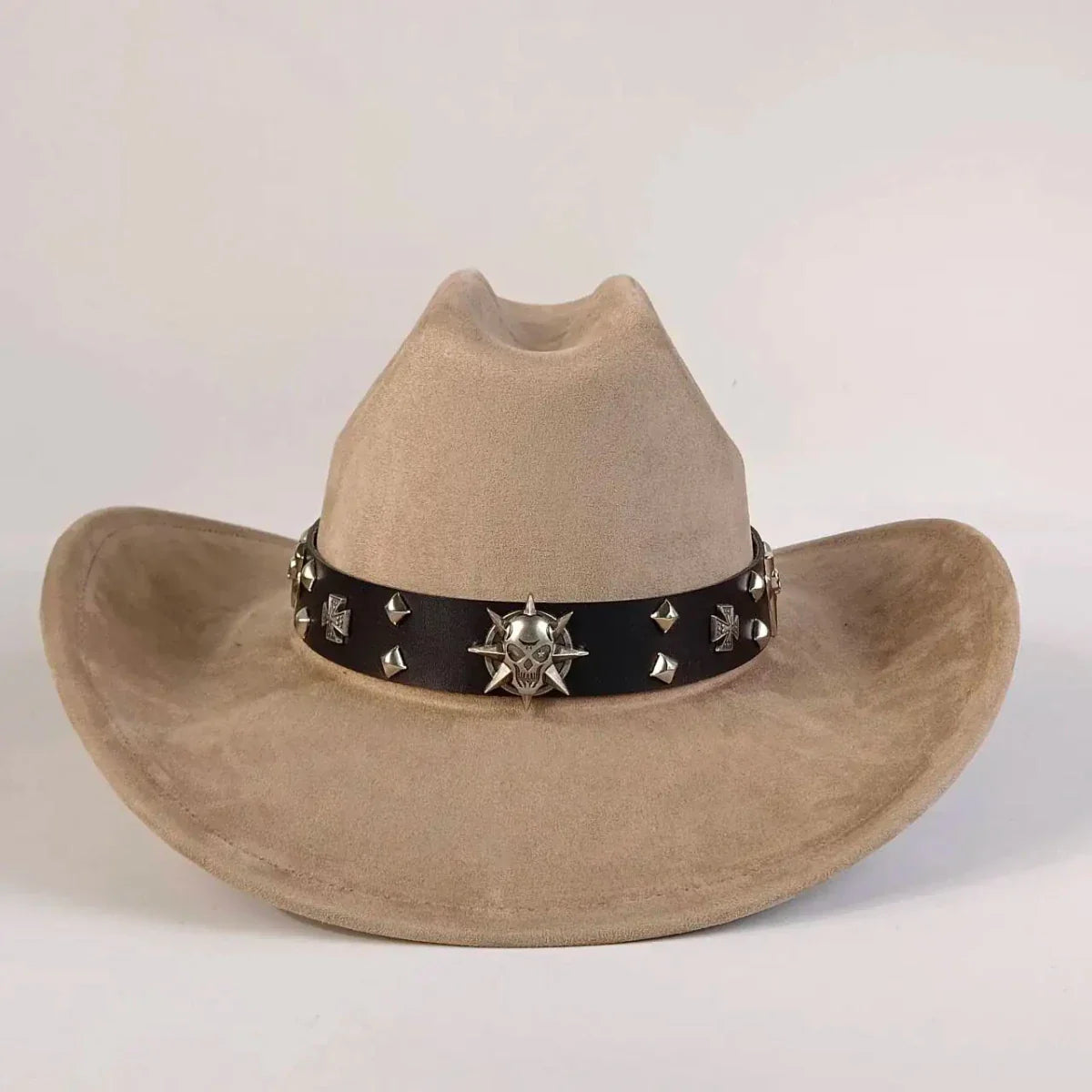 Sombrero de Vaquero de Ante Premium para Hombres y Mujeres