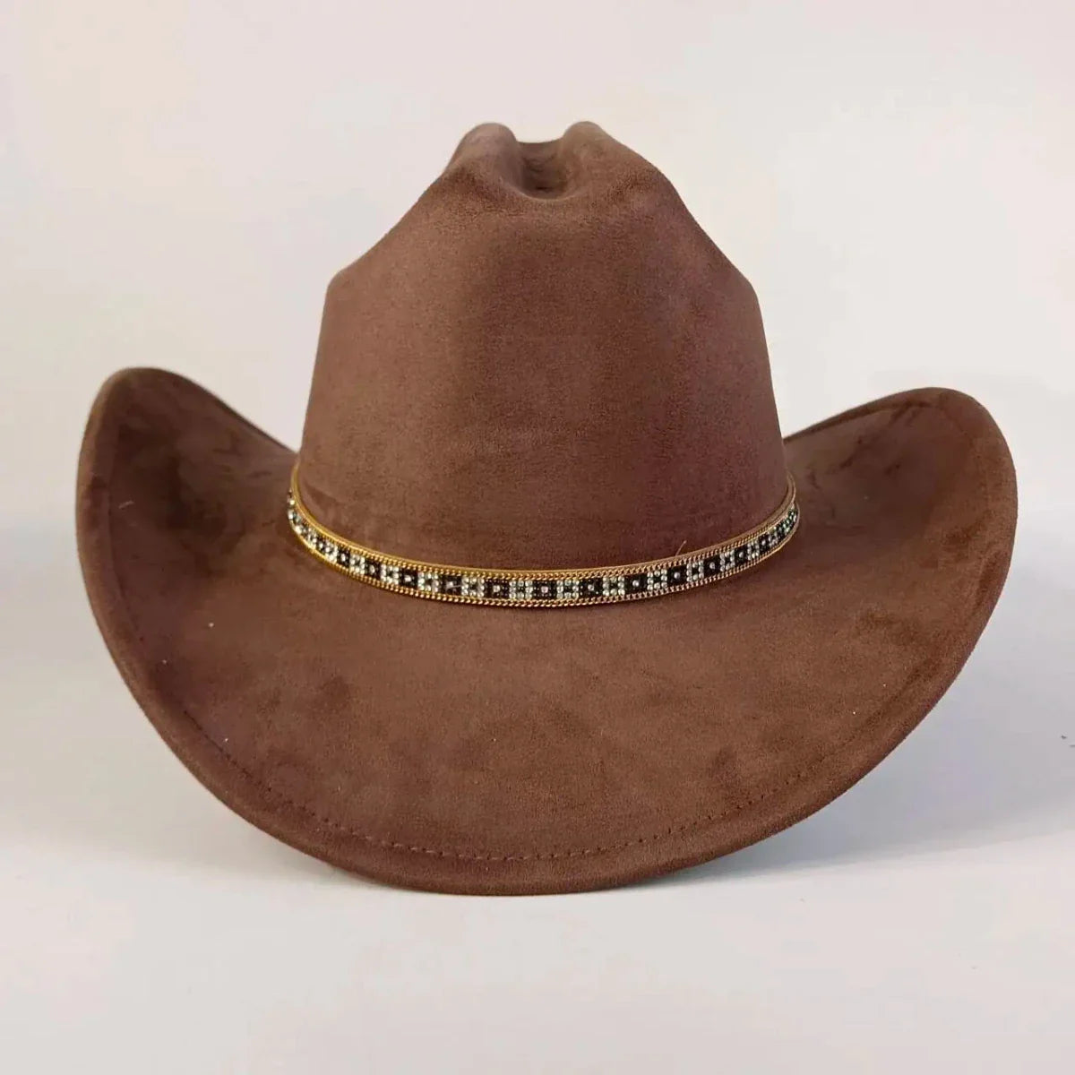 Sombrero de Vaquero de Ante Premium para Hombres y Mujeres