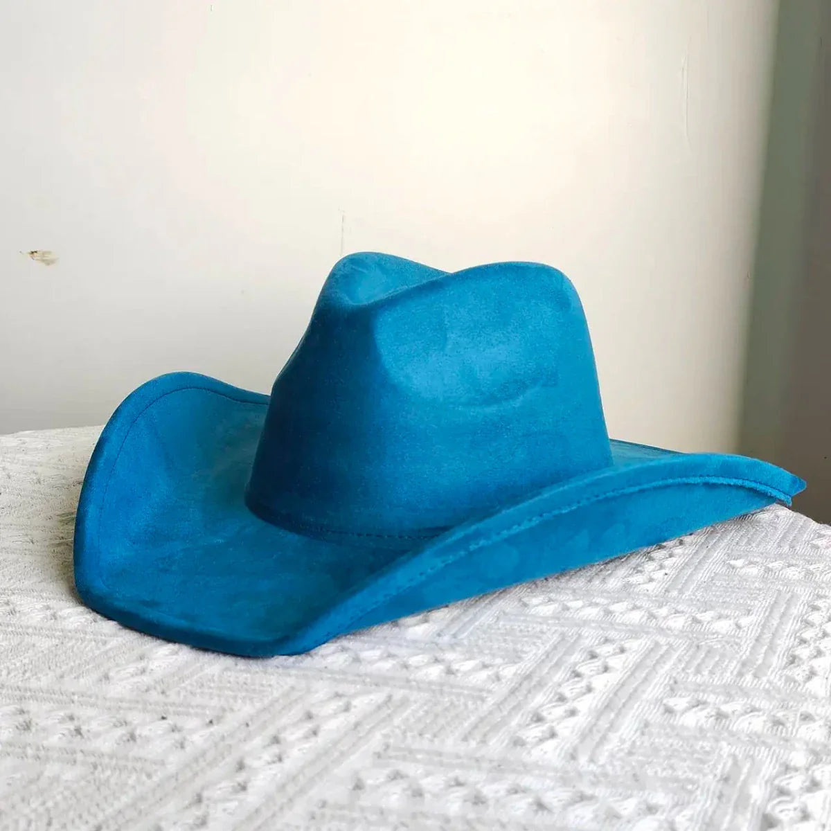 Sombrero de Vaquero de Ante Premium para Hombres y Mujeres