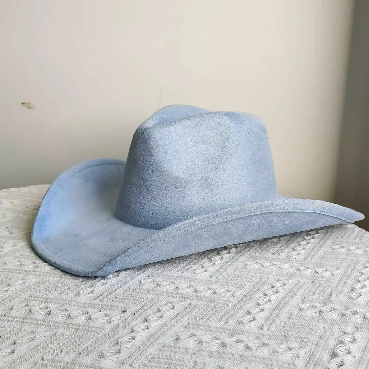 Sombrero de Vaquero de Ante Premium para Hombres y Mujeres