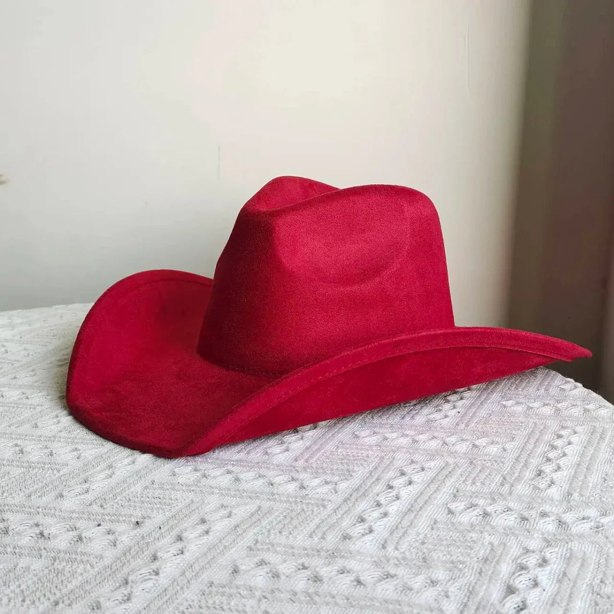 Sombrero de Vaquero de Ante Premium para Hombres y Mujeres