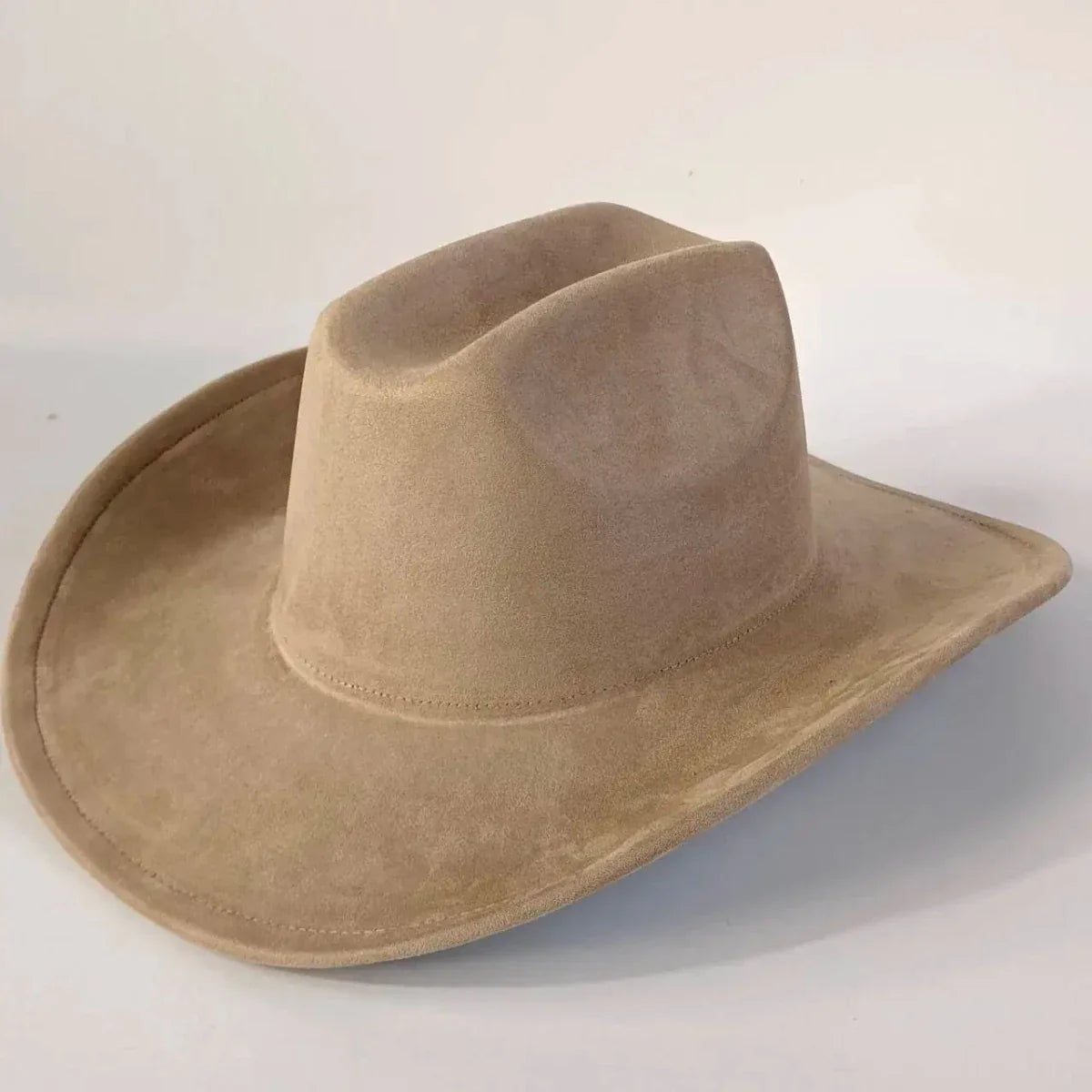 Sombrero de Vaquero de Ante Premium para Hombres y Mujeres
