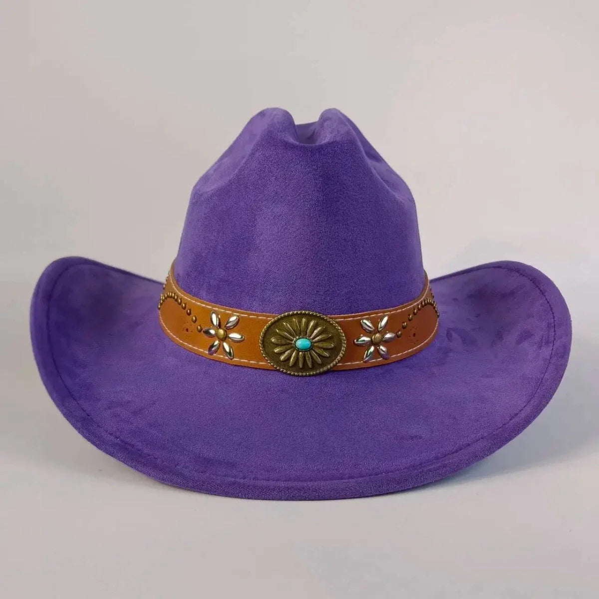 Sombrero de Vaquero de Ante Premium para Hombres y Mujeres