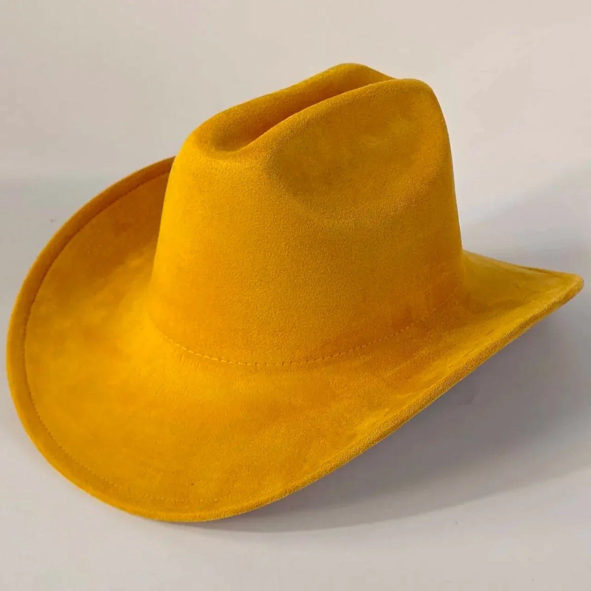 Sombrero de Vaquero de Ante Premium para Hombres y Mujeres