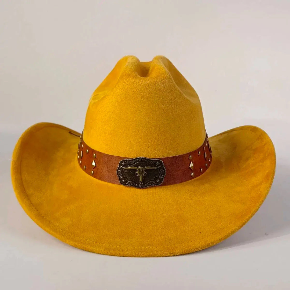 Sombrero de Vaquero de Ante Premium para Hombres y Mujeres