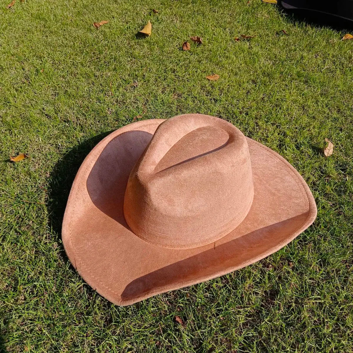 Sombrero de Vaquero de Ante Premium para Hombres y Mujeres