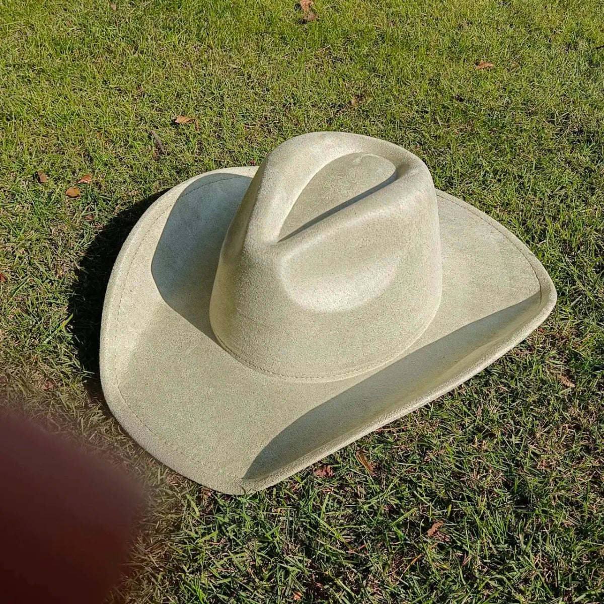 Sombrero de Vaquero de Ante Premium para Hombres y Mujeres