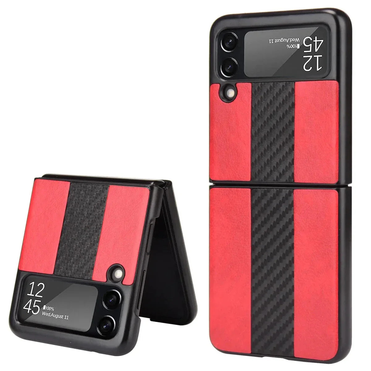 Samsung Z Flip 3 5G Premium Leather Folding Case