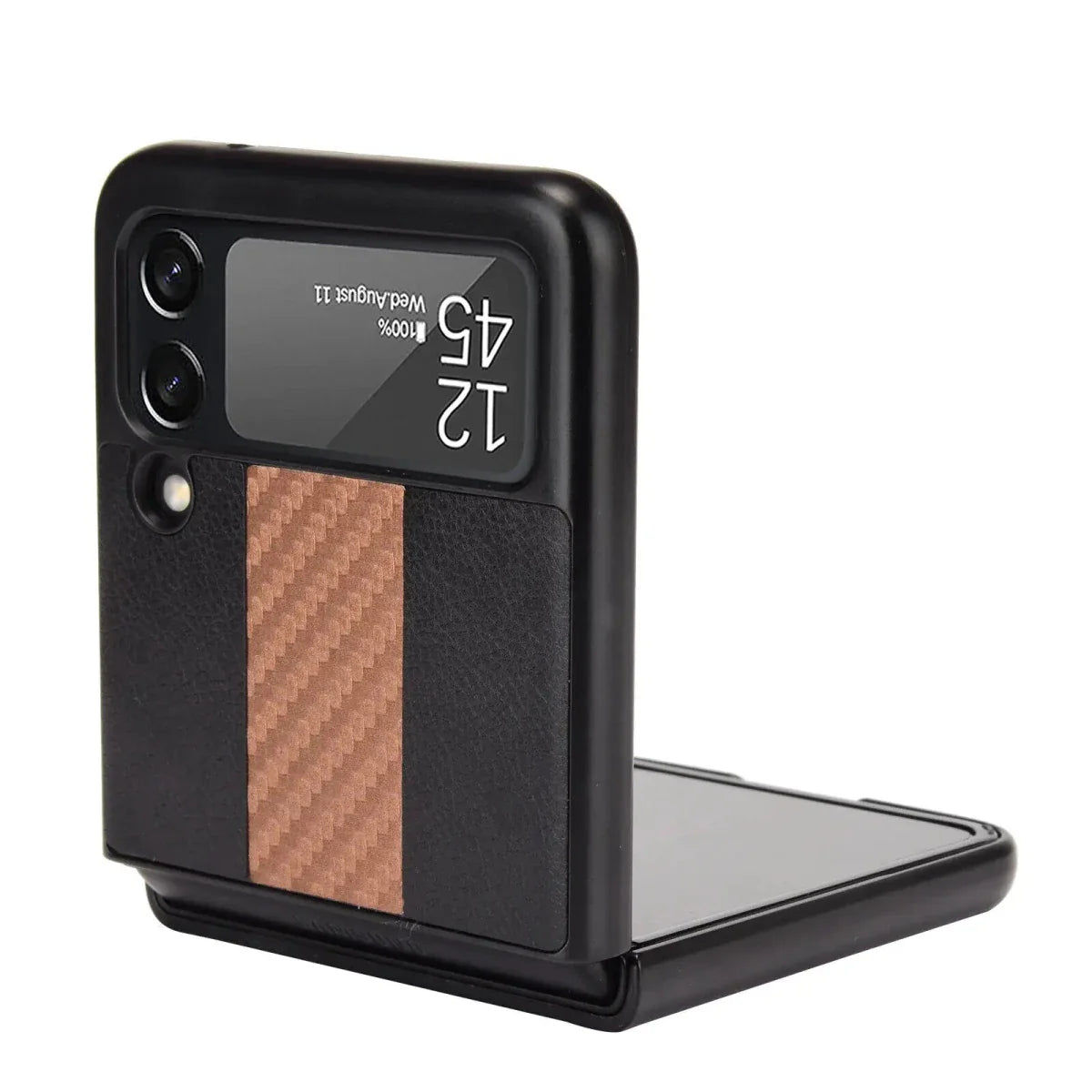 Samsung Z Flip 3 5G Premium Leather Folding Case