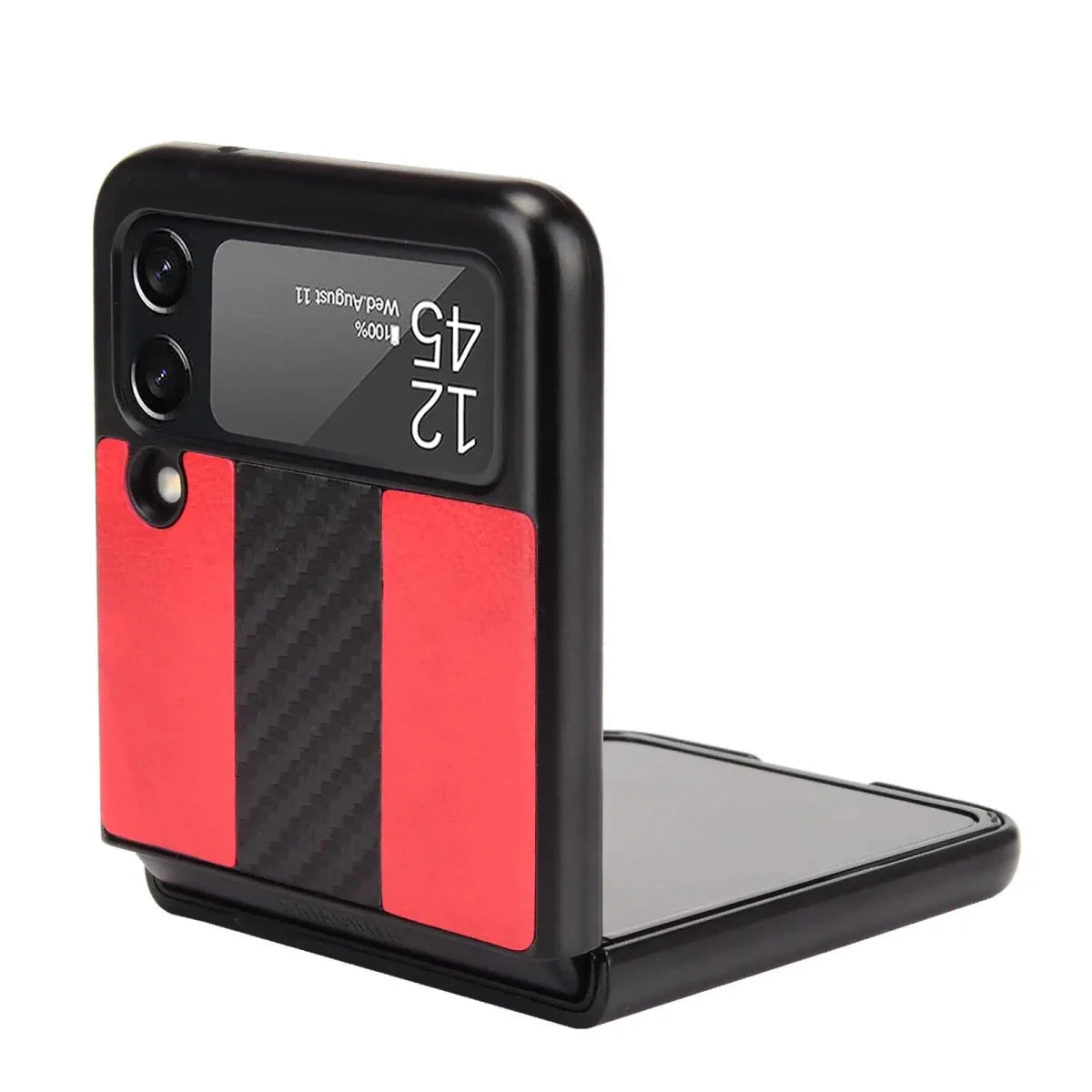 Samsung Z Flip 3 5G Premium Leather Folding Case