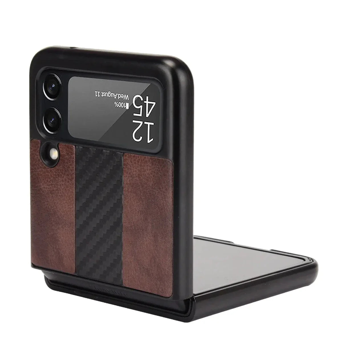 Samsung Z Flip 3 5G Premium Leather Folding Case