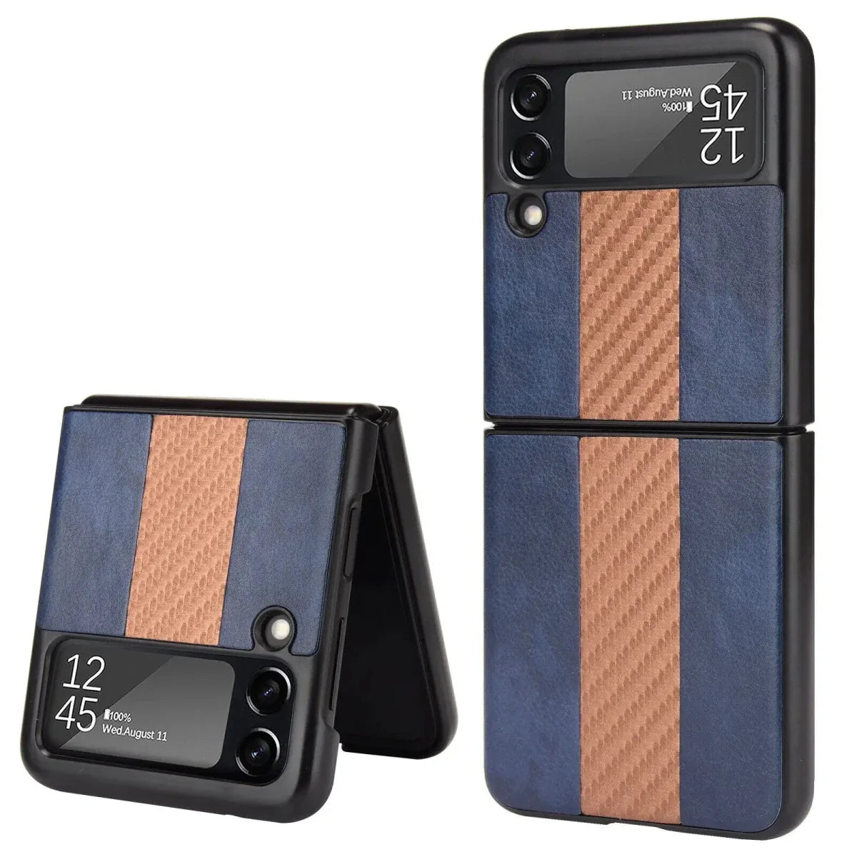 Samsung Z Flip 3 5G Premium Leather Folding Case