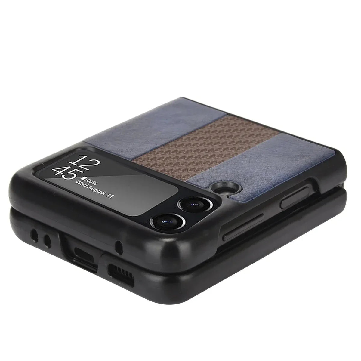 Samsung Z Flip 3 5G Premium Leather Folding Case