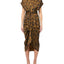 Robe chemise en satin Tori de Steve Madden en Toffee