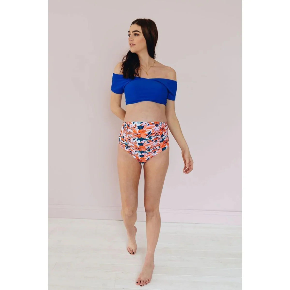 TD High for Tide Maternity Bikini Cover-Up Swimdress