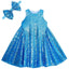 Vestido de niña de flores con lentejuelas YIYI Sparkle - Edad 8 XL