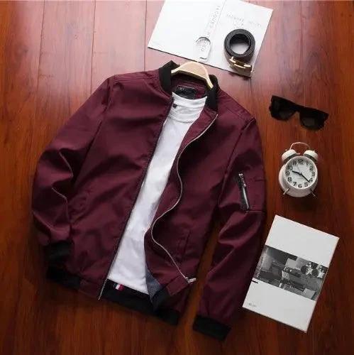 Veste de baseball décontractée pour hommes - Tendance et polyvalente