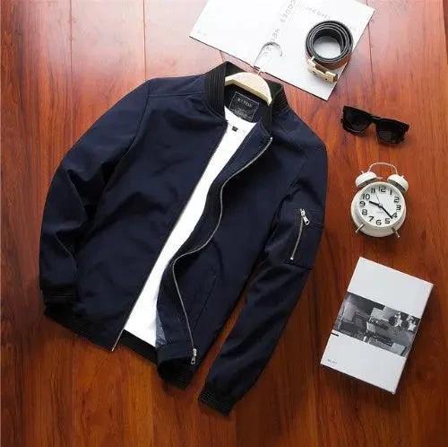 Veste de baseball décontractée pour hommes - Tendance et polyvalente
