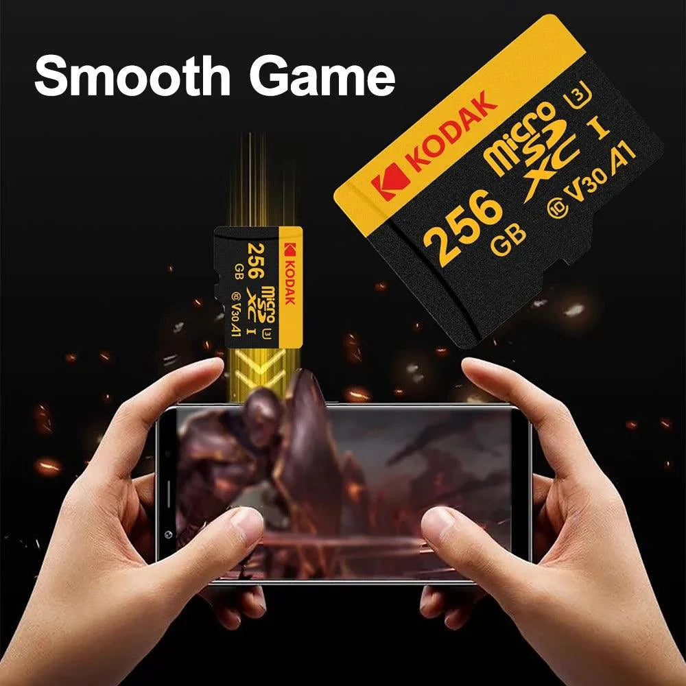 Carte mémoire KODAK Micro SD - 64 Go, Classe 10, U3