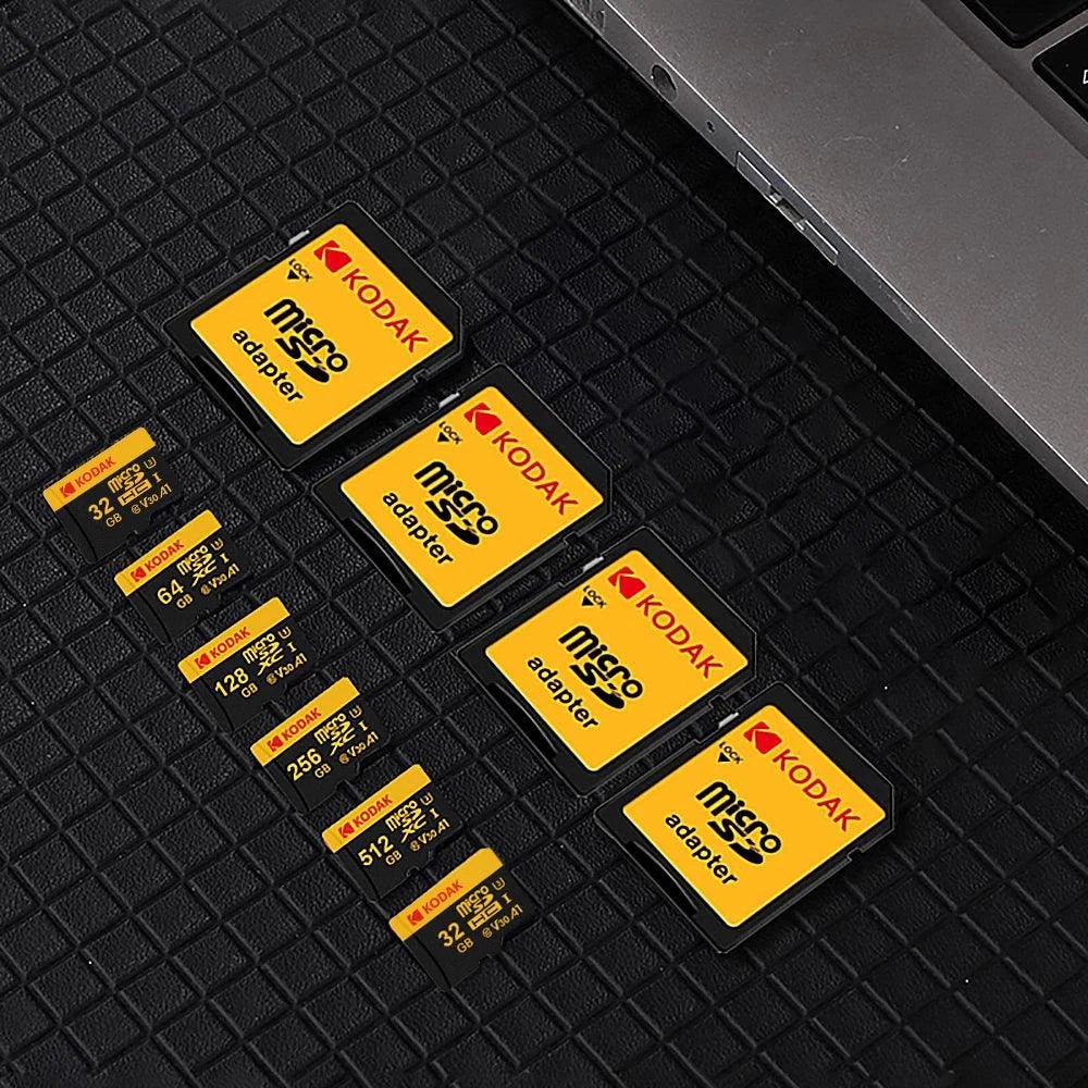 Carte mémoire KODAK Micro SD - 64 Go, Classe 10, U3