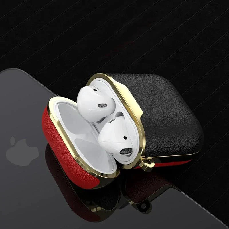 Coque en cuir premium pour AirPods