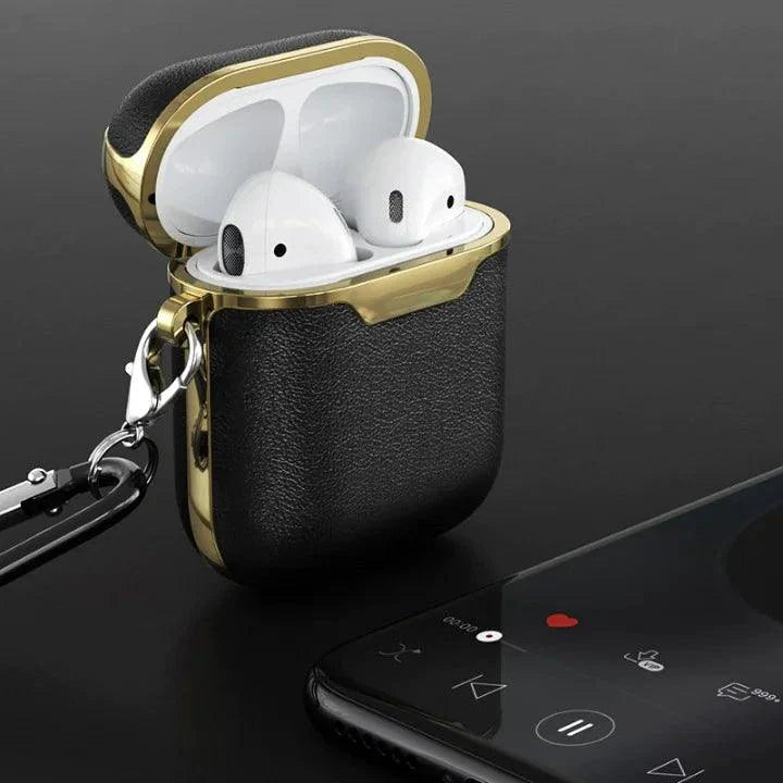 Coque en cuir premium pour AirPods