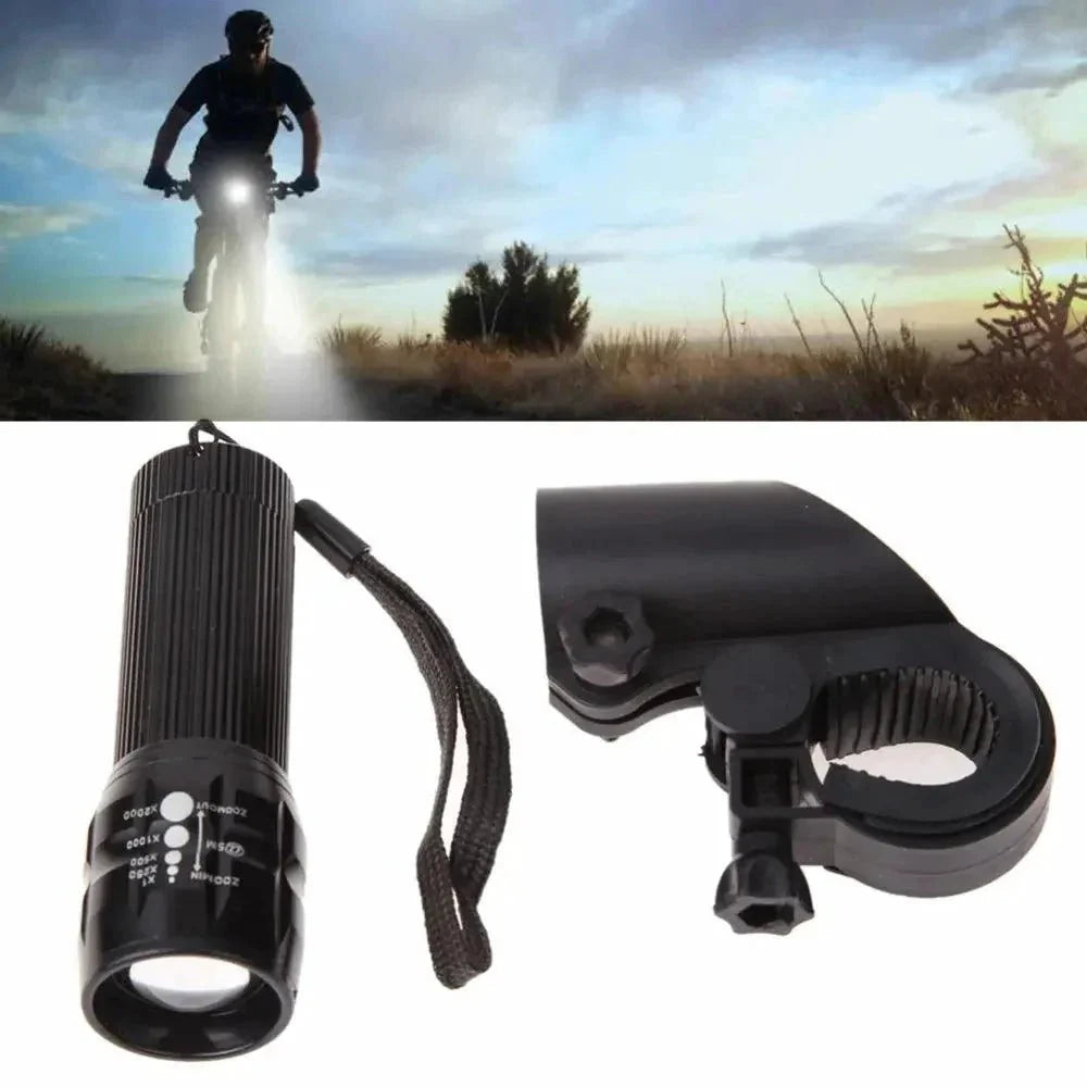 Lumières de vélo LED avec 3 modes pour une visibilité améliorée