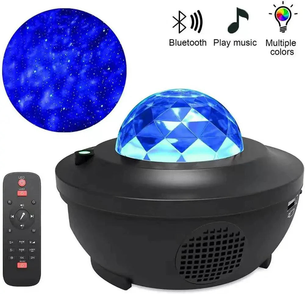 Lámpara Proyector de Galaxia Estelar LED