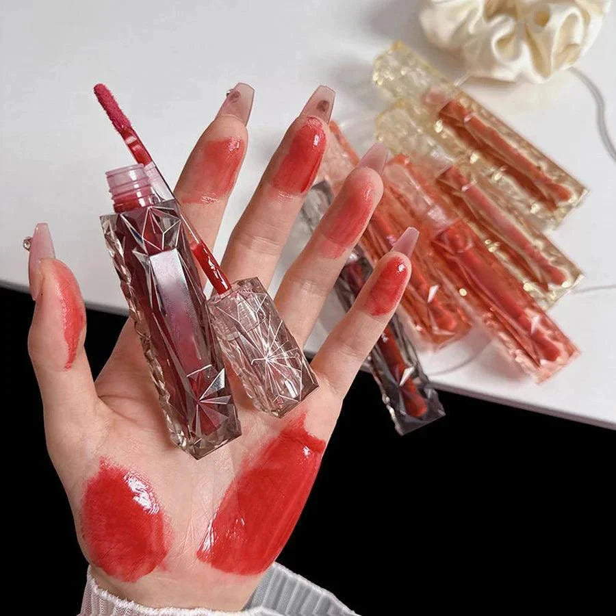 Brillo Labial Hidratante de Larga Duración con Acabado Impermeable